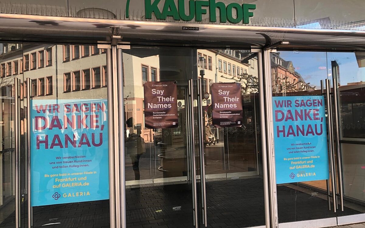 Hanauer Galeria-Kaufhof-Filiale hat ein letztes Mal geöffnet