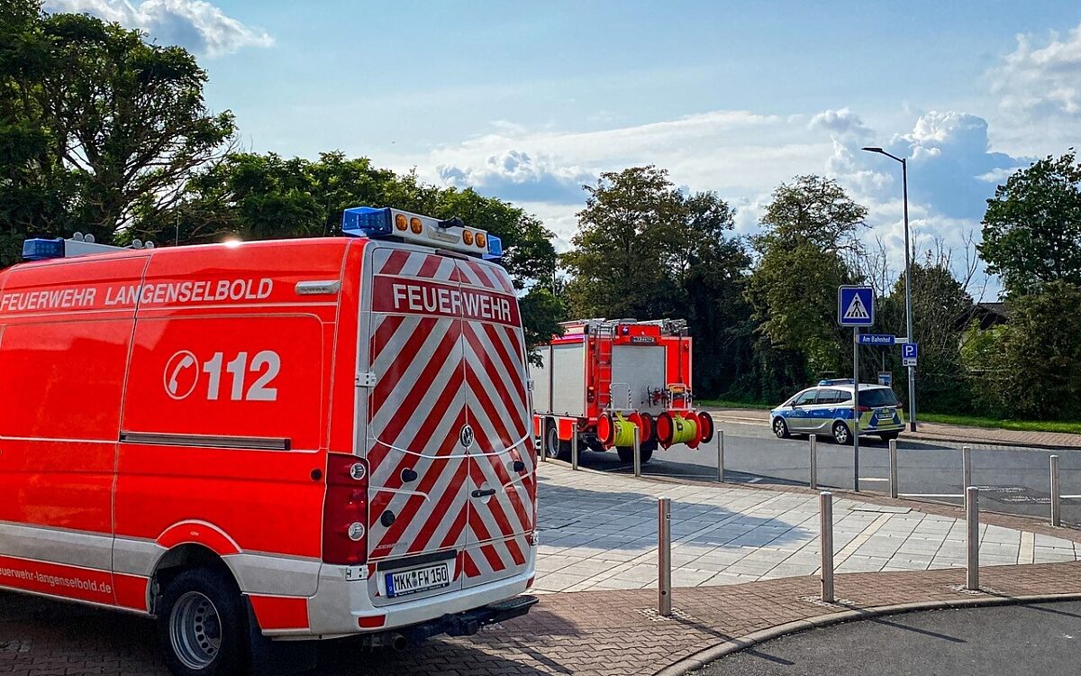 310823 Langenselbold Bahnunfall Foto FF Langenselbold 310823 Langenselbold Bahnunfall Foto FF Langenselbold