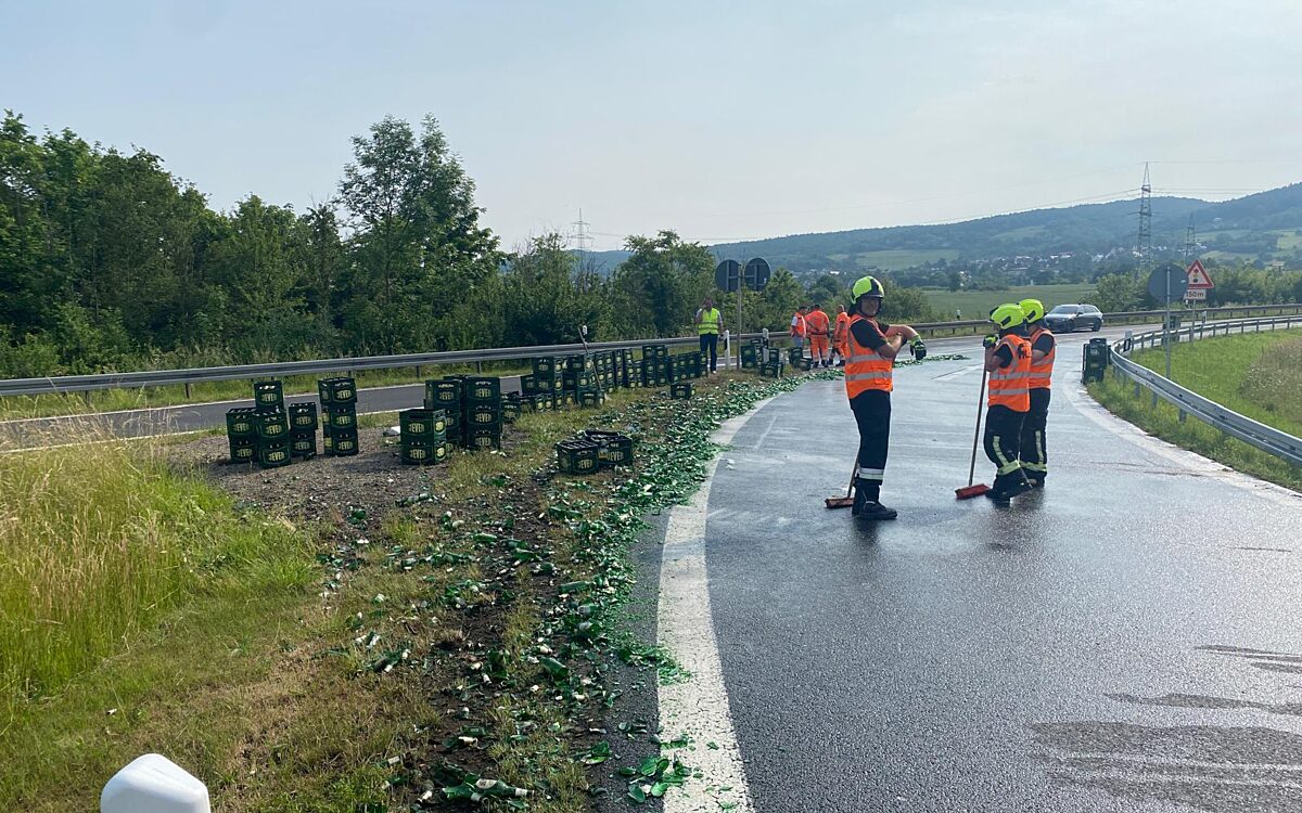 A45 Unfall Bier 2 A45 Unfall Bier 2