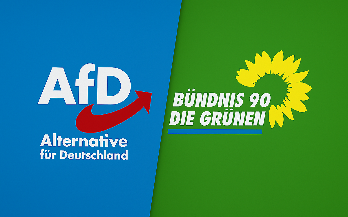 AFD gewinnt losungen gegen Gruene AFD gewinnt losungen gegen Gruene