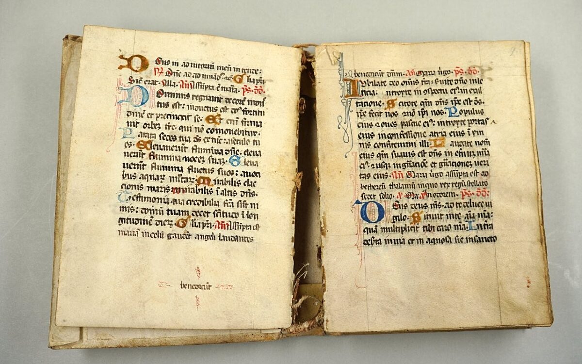 Aelteste Buchhandschrift