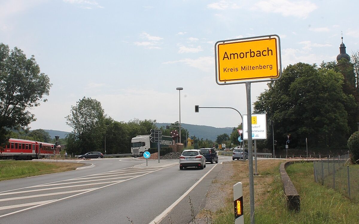 Amorbach Ortsschild Amorbach Ortsschild