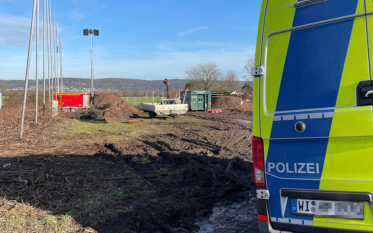 Bild Bombenfund bei Meerholz Bild Bombenfund bei Meerholz