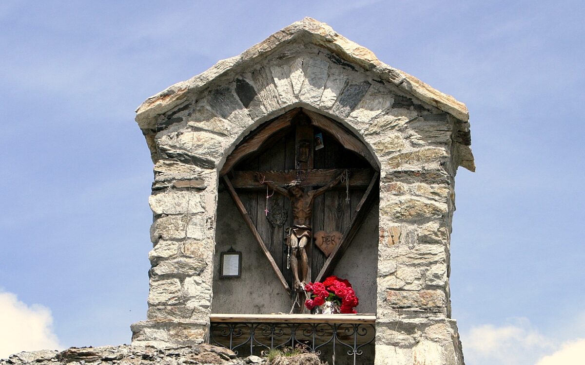 Bildstock Christus Goeaube Religion