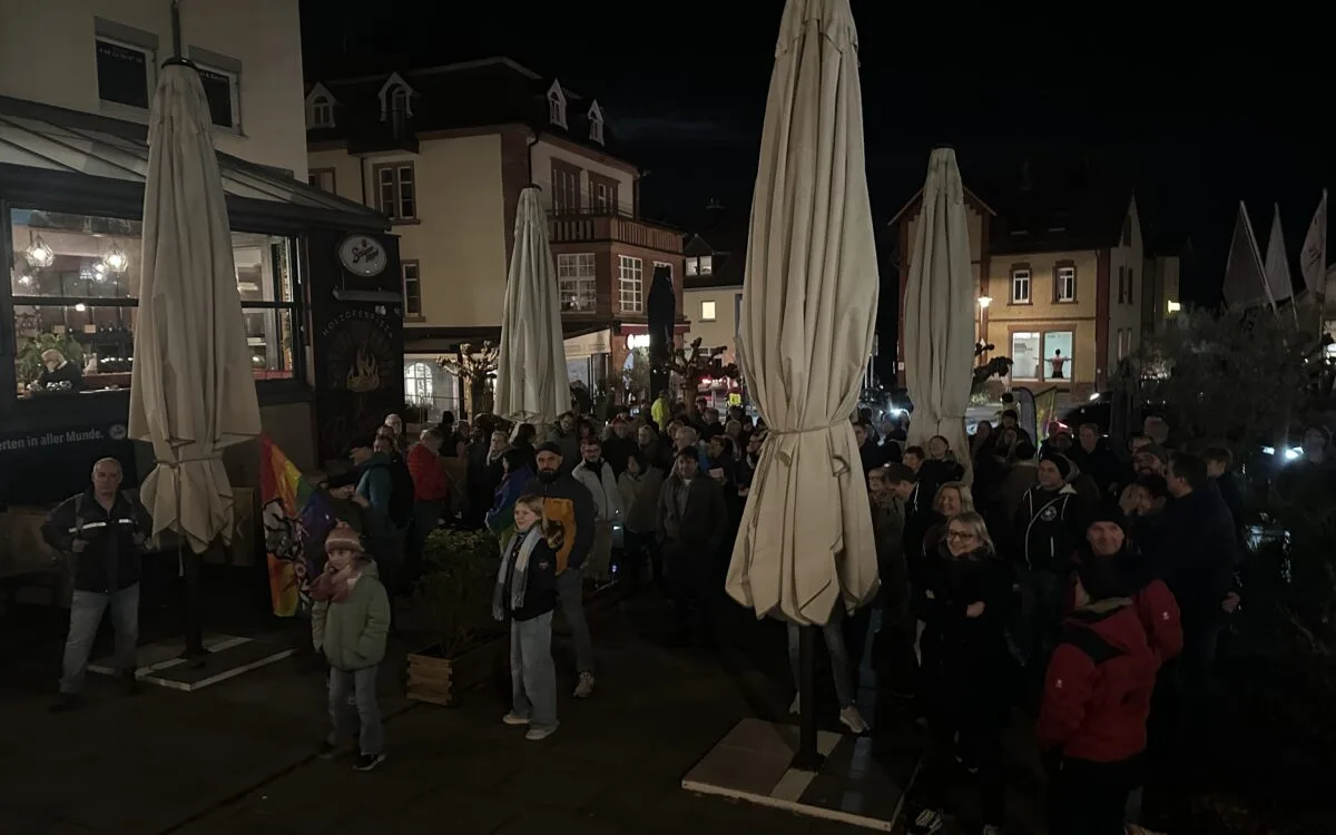 Demo gegen rechts in Obernburg