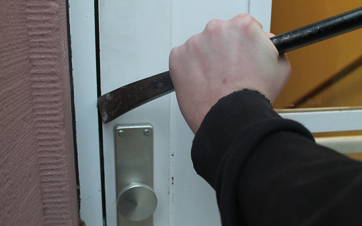 Einbruch Einbrecher tuer