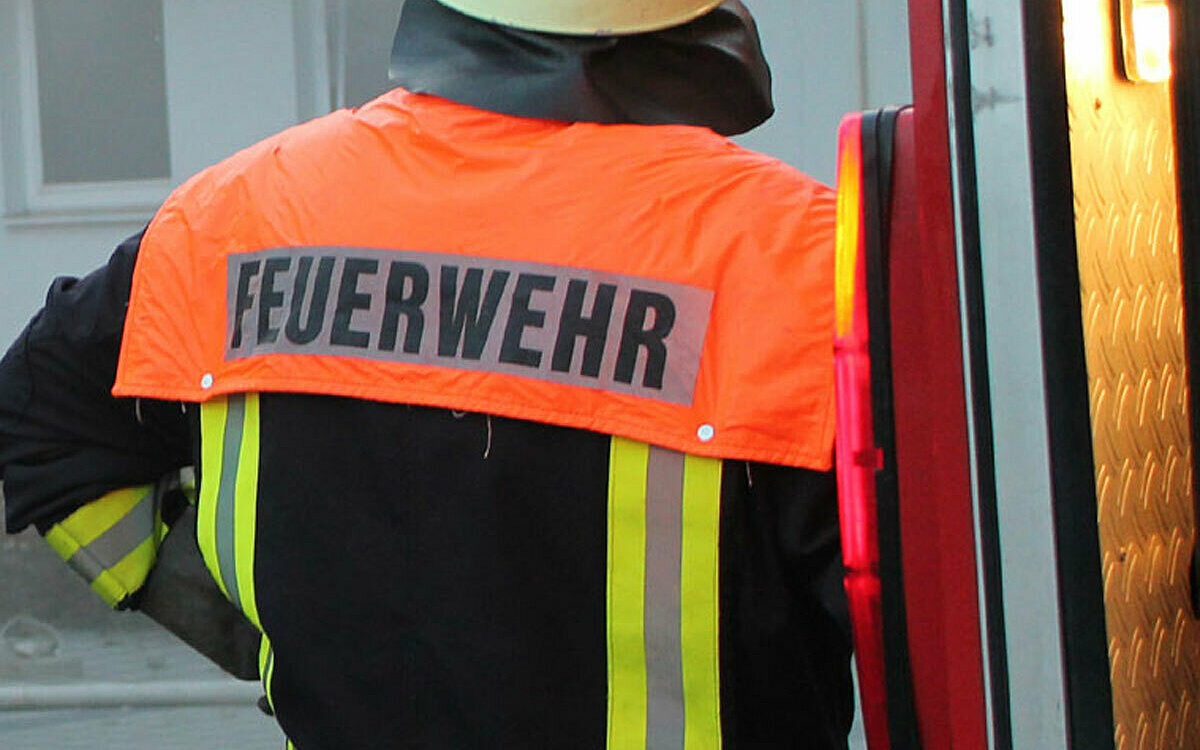 Feuerwehr nah Feuerwehr nah