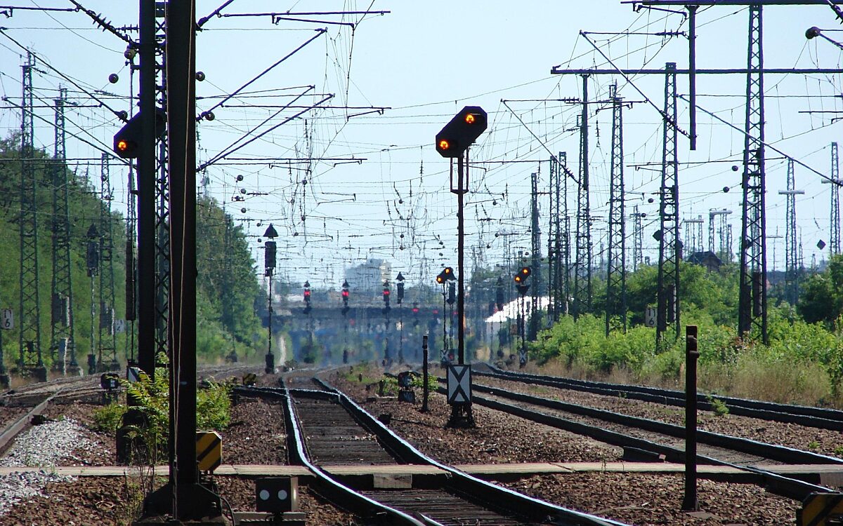 Gleise Signale Bahn Gleise Signale Bahn