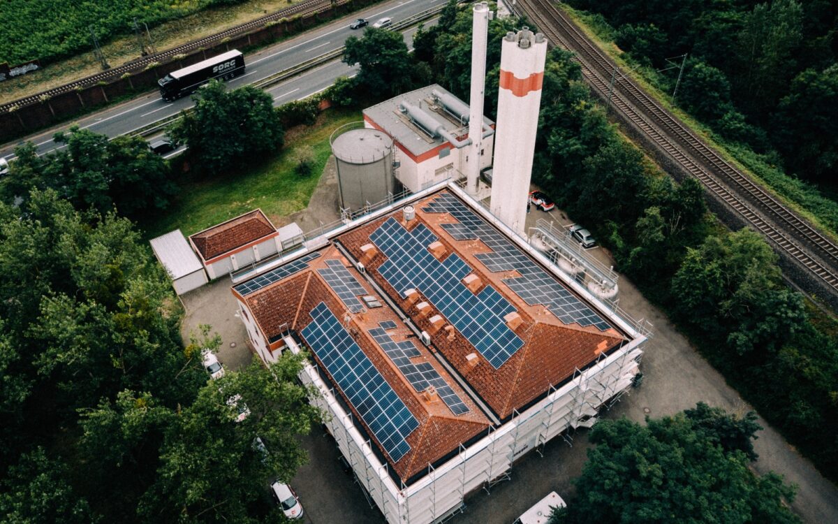 Heizwerk Wolfgang Luftbild Heizwerk Wolfgang Luftbild