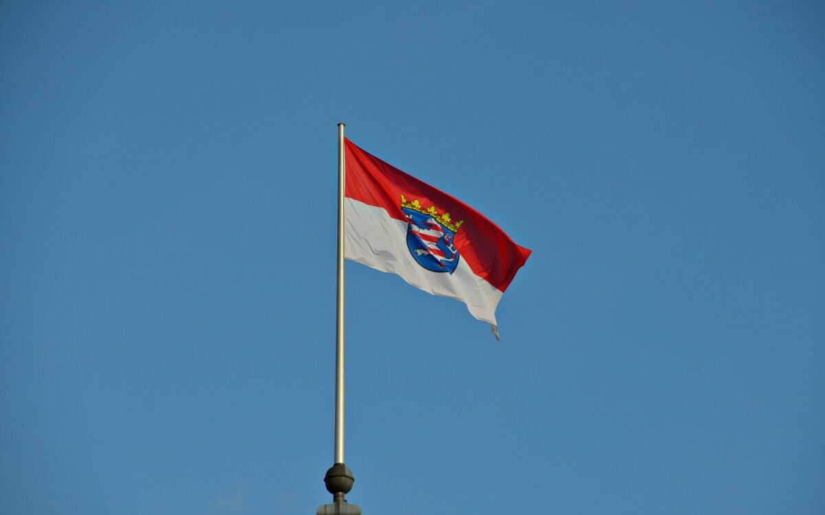 Hessen Fahne Hessen Fahne