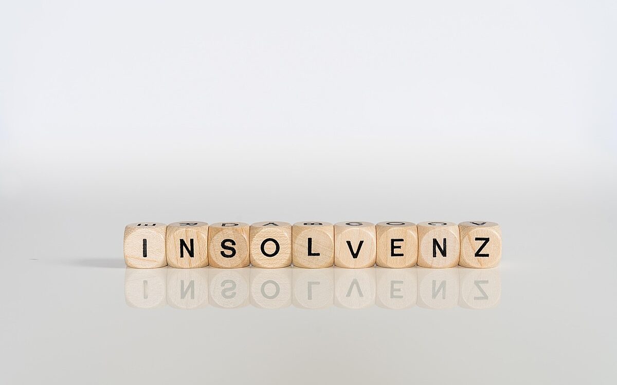 Insolvenz Symbolbild