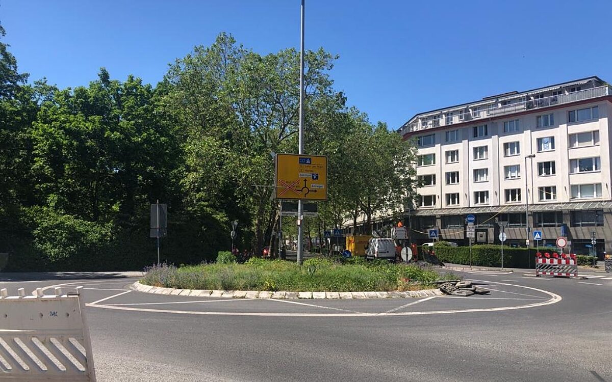Kreisel Platanenallee Kreisel Platanenallee