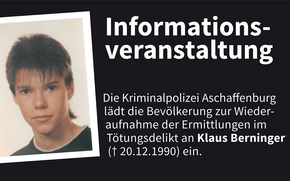 Mordfall Klaus Berninger neue Ermittlungen Mordfall Klaus Berninger neue Ermittlungen