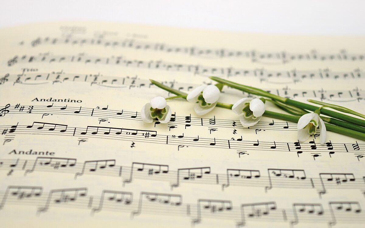 Noten Chor Musik Noten Chor Musik