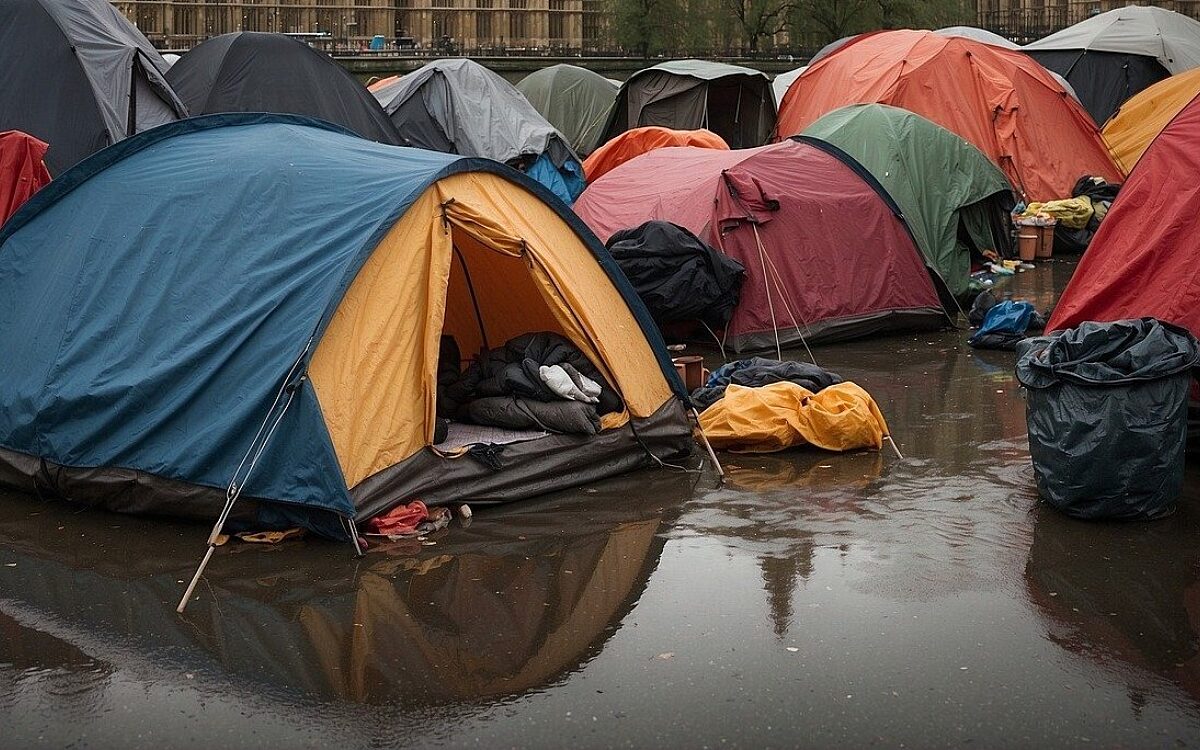 Obdachlos symbolbild Obdachlos symbolbild