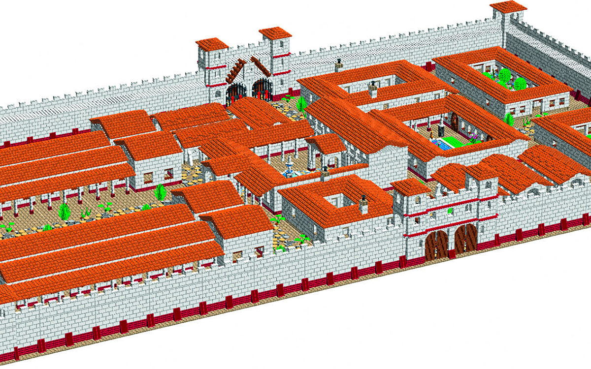 Obernburg Roemerkastell Lego Obernburg Roemerkastell Lego