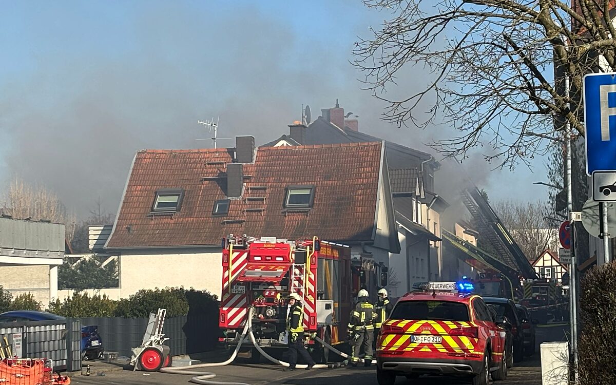 Obertshausen Brand DE Obertshausen Brand DE