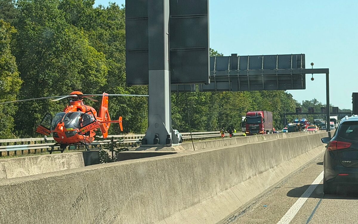 Obertshausen Unfall A3
