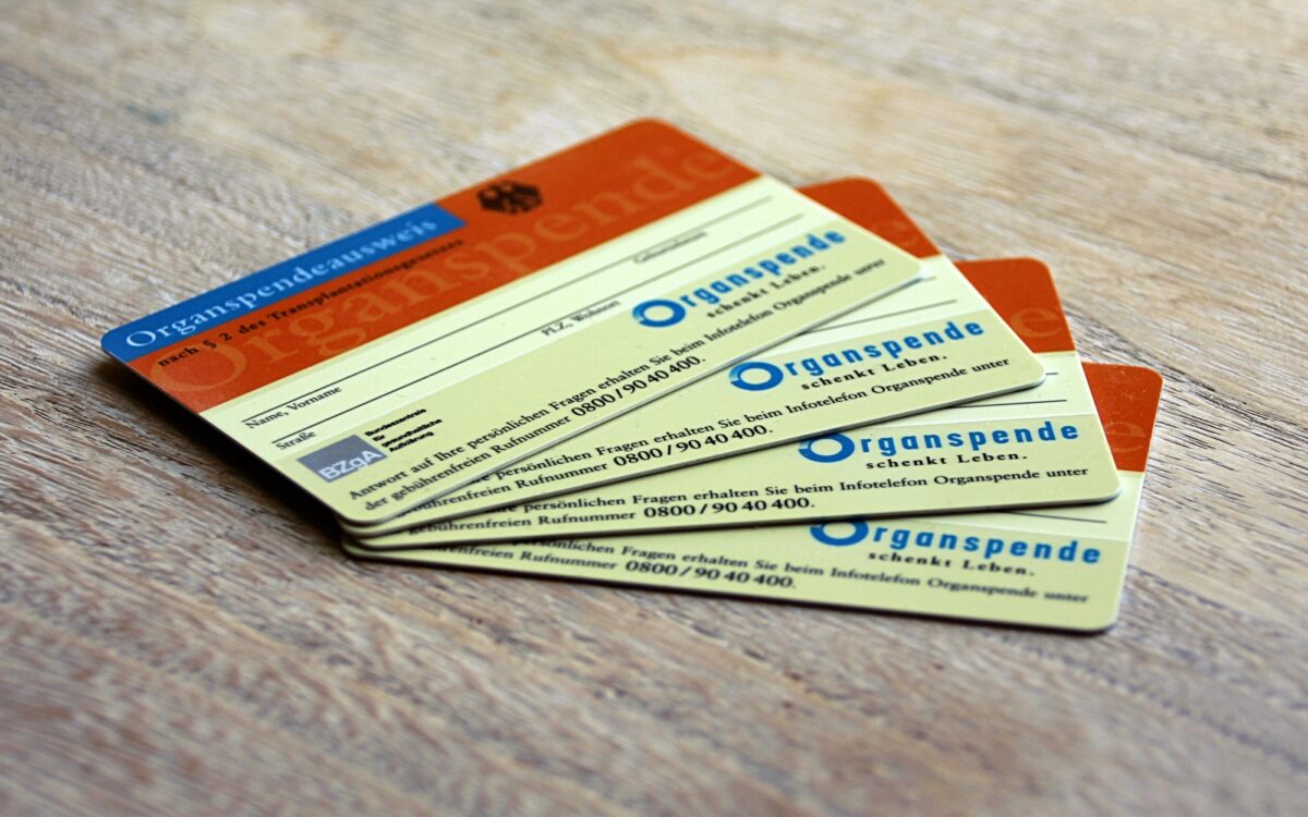 Organspendeausweis Organspendeausweis
