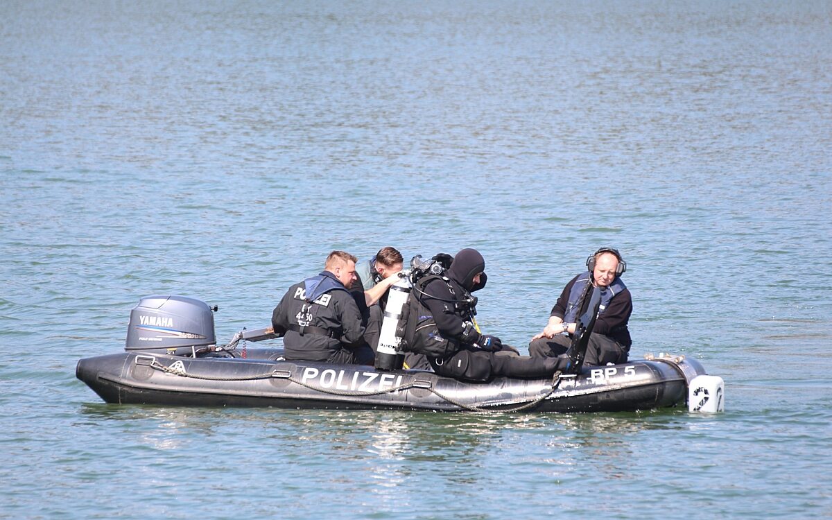 Polizei Wasser Boot