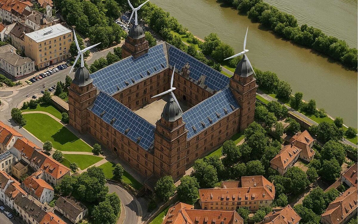 Schloss Johannisburg bekommt Photovoltaik Plaene Schloss Johannisburg bekommt Photovoltaik Plaene
