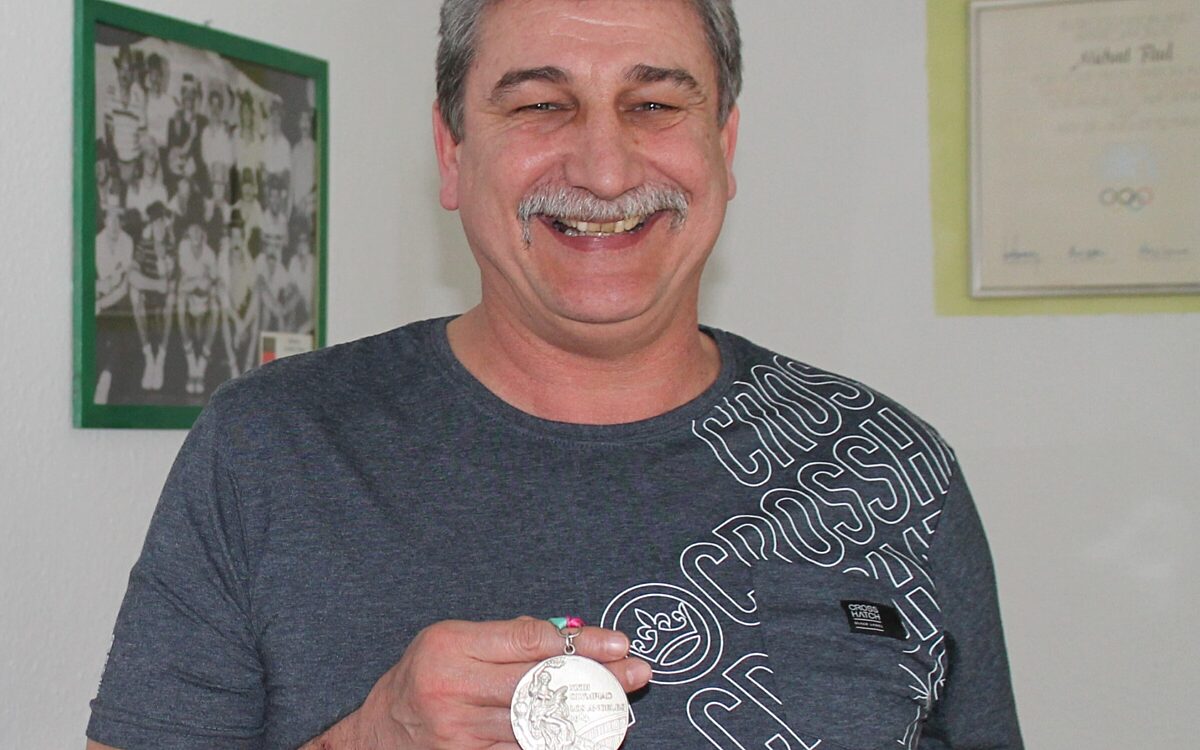 Silbermedaille Mike Paul Silbermedaille Mike Paul