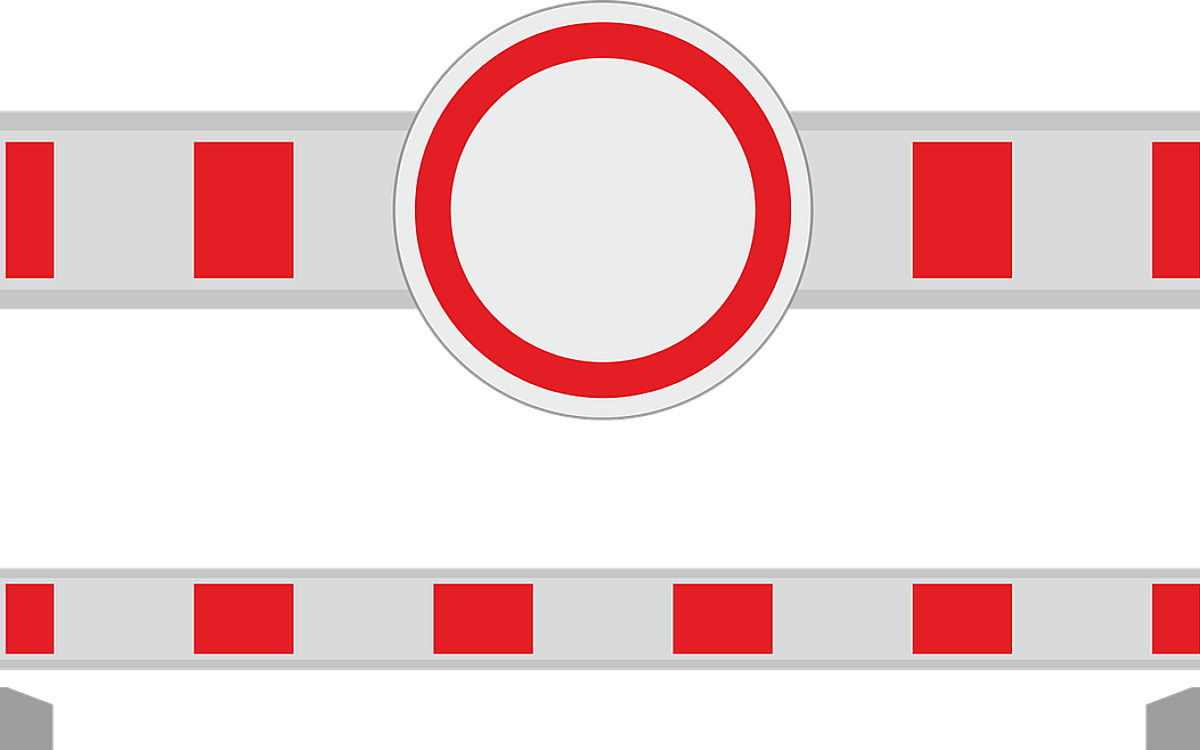 Sperrung Strassensperrung Sperrung Strassensperrung