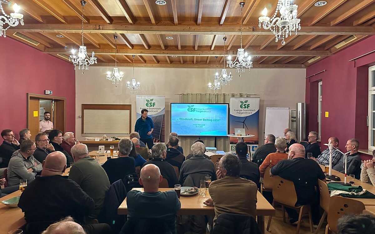 Stammtisch Windpark Suelzert