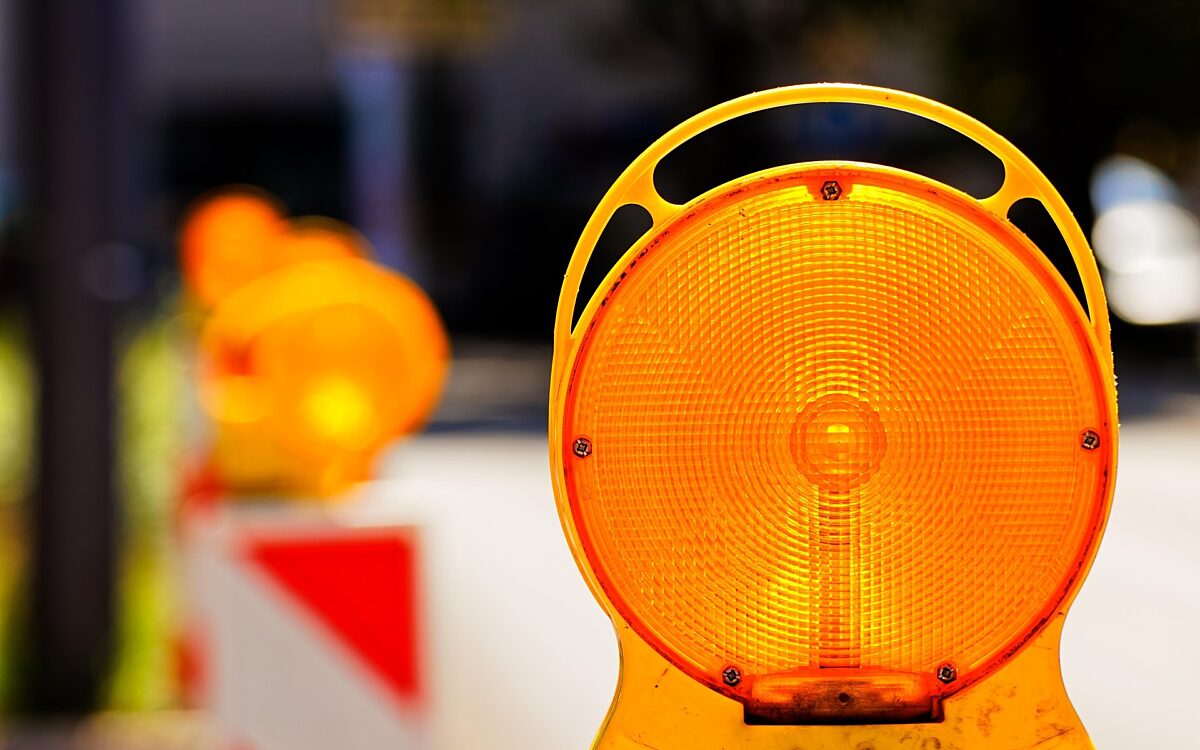 Symbolbild Baustelle Strassensperrung Symbolbild Baustelle Strassensperrung