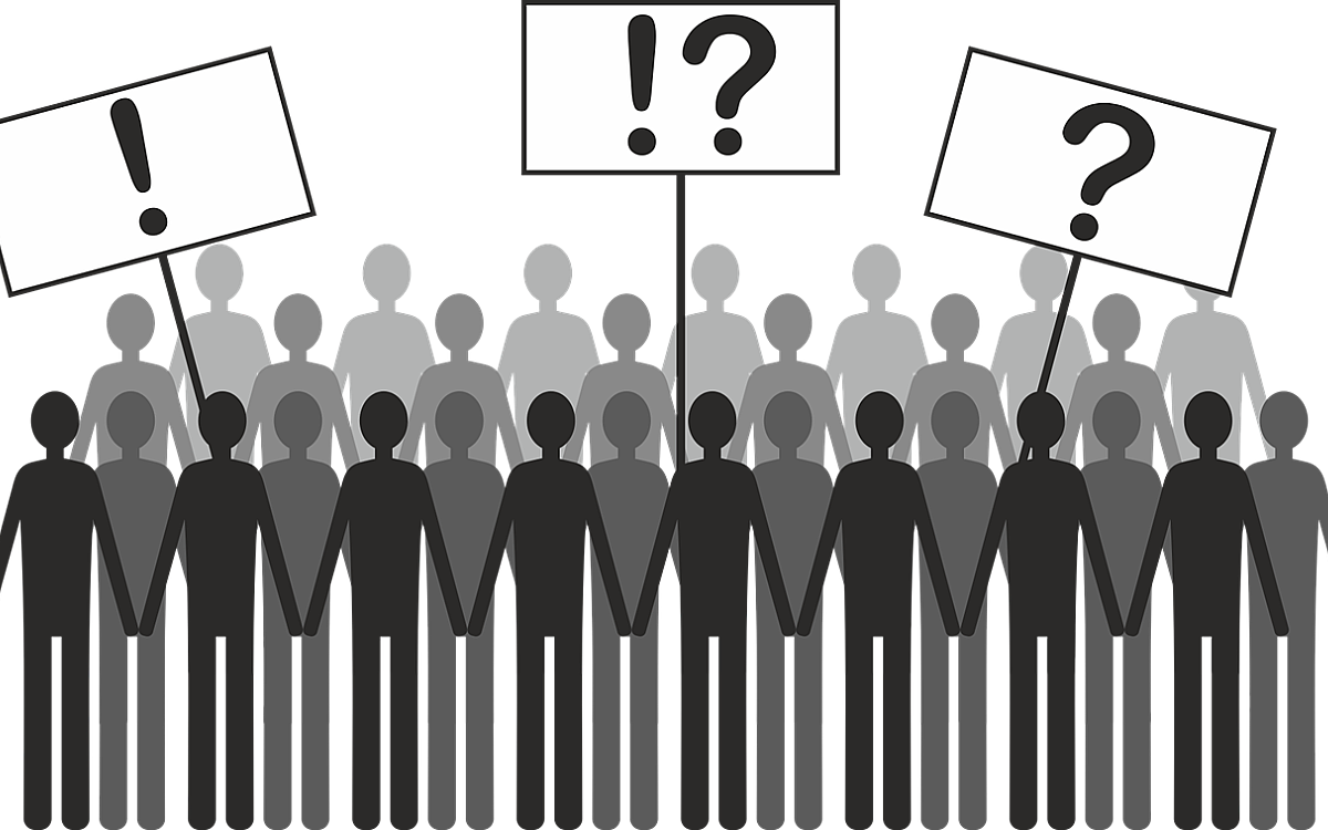 Symbolbild Demonstranten Symbolbild Demonstranten