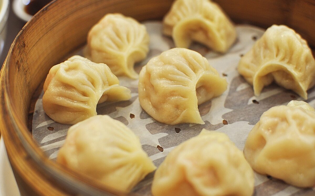 Symbolbild Dumplings Garnelen Teigtaschen Symbolbild Dumplings Garnelen Teigtaschen