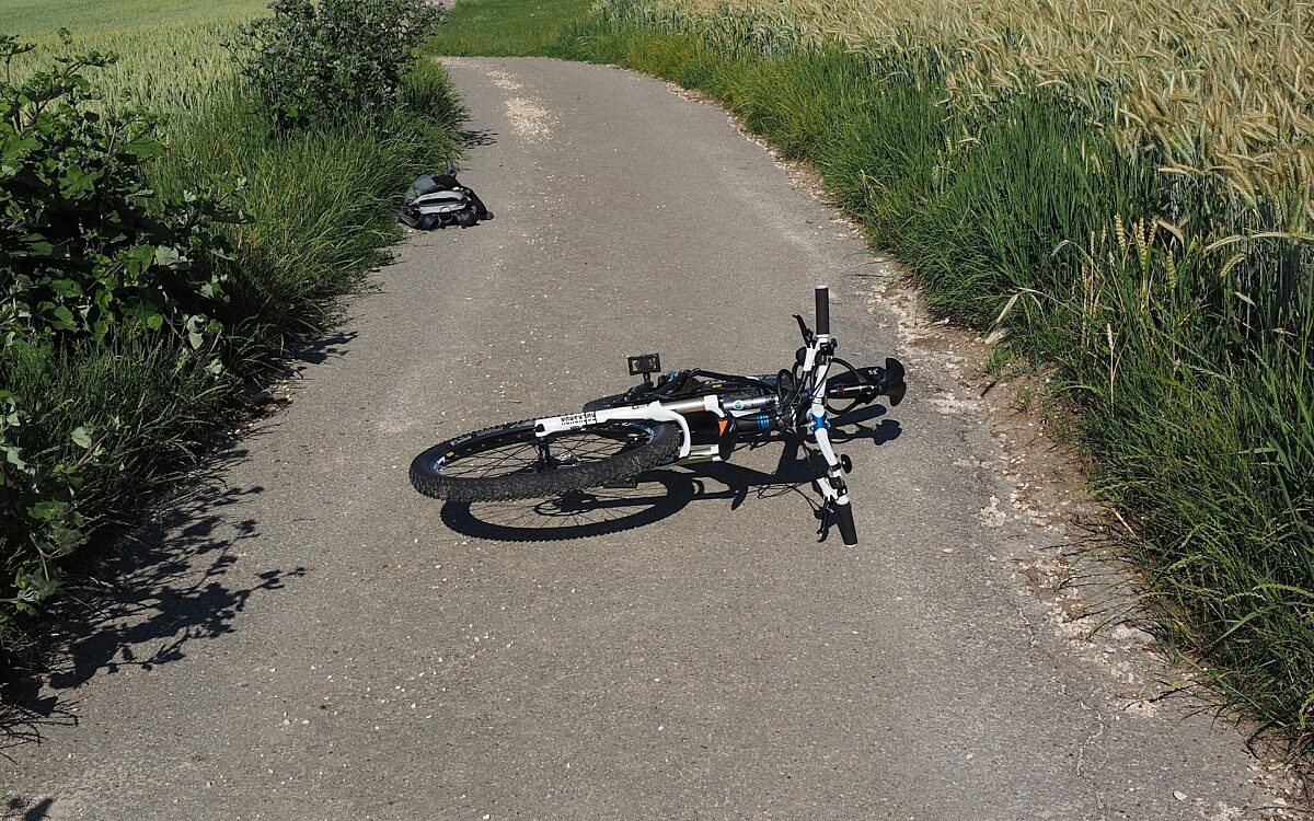 Symbolbild Fahrrad Unfall Mord