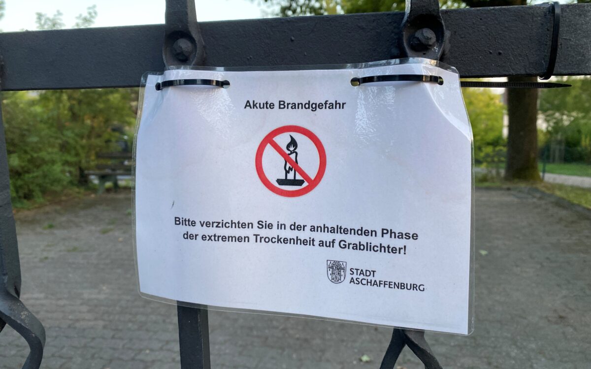 Symbolbild Friedhof Brandgefahr Grablichter LD