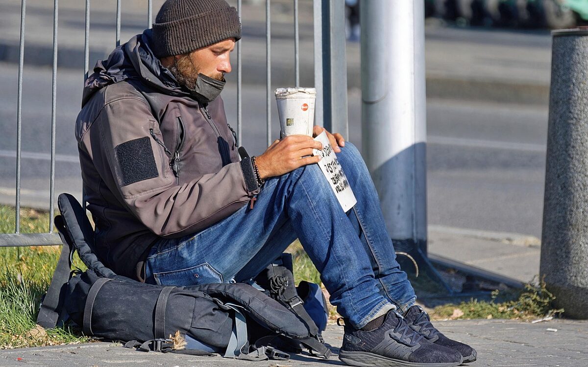Symbolbild Obdachloser