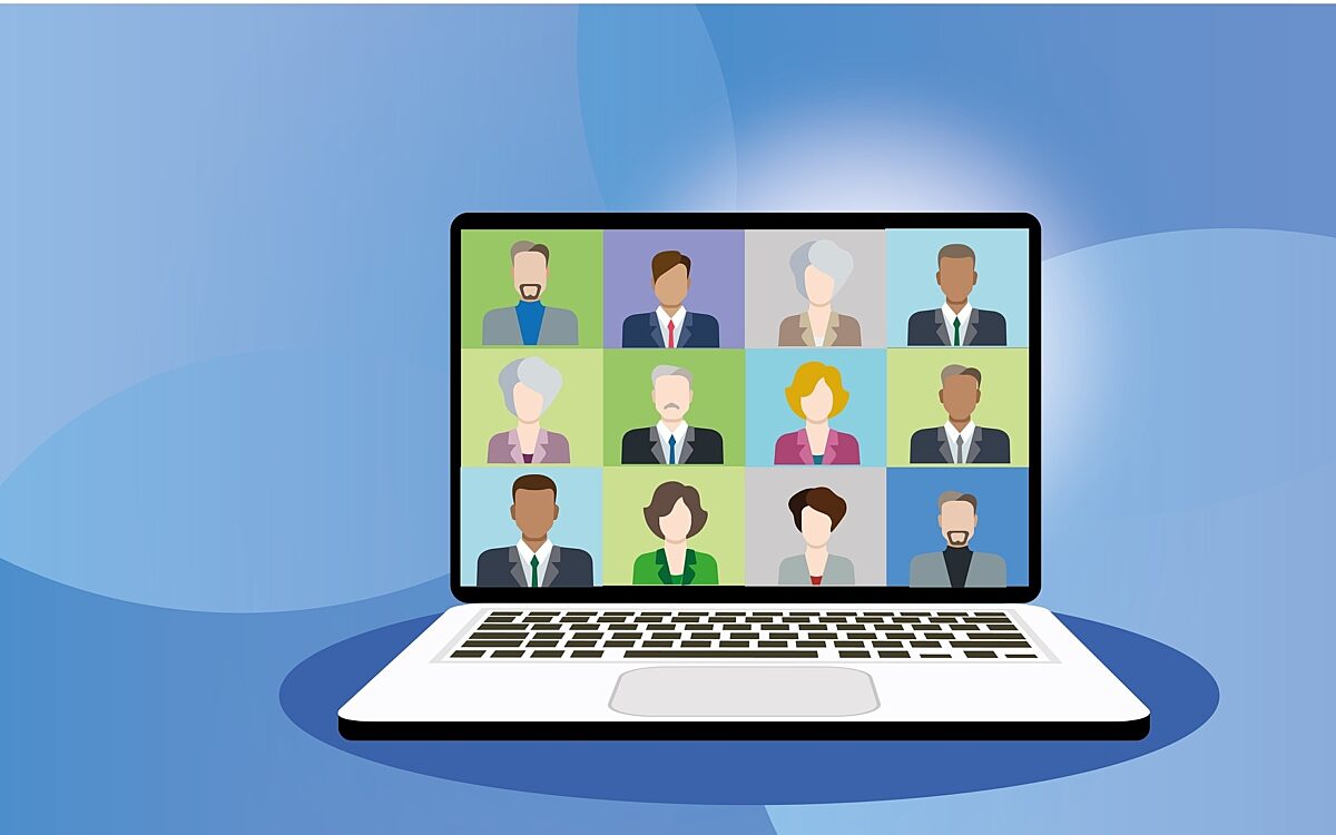 Symbolbild Online Meeting Zoom Webex Symbolbild Online Meeting Zoom Webex