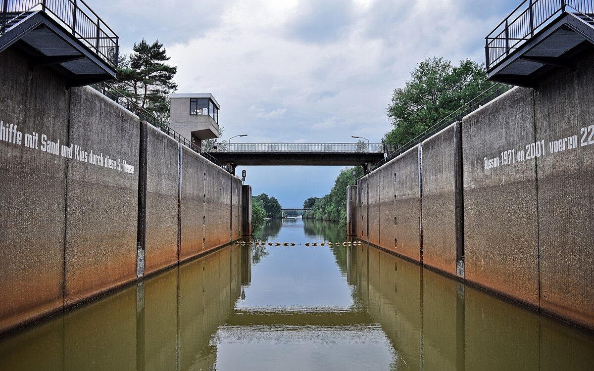 Symbolbild Schleuse Symbolbild Schleuse