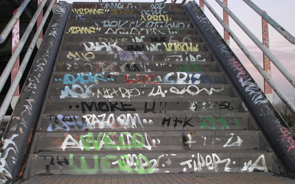 Symbolbild Schmiererei Grafitti Symbolbild Schmiererei Grafitti