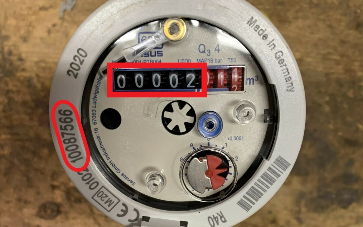 Wasseruhrablesung Wasseruhrablesung