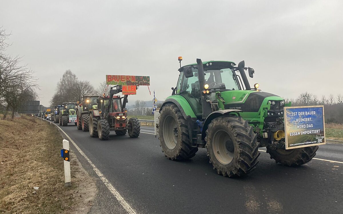 120124 Hösbach Bauernprotest FS 120124 Hösbach Bauernprotest FS