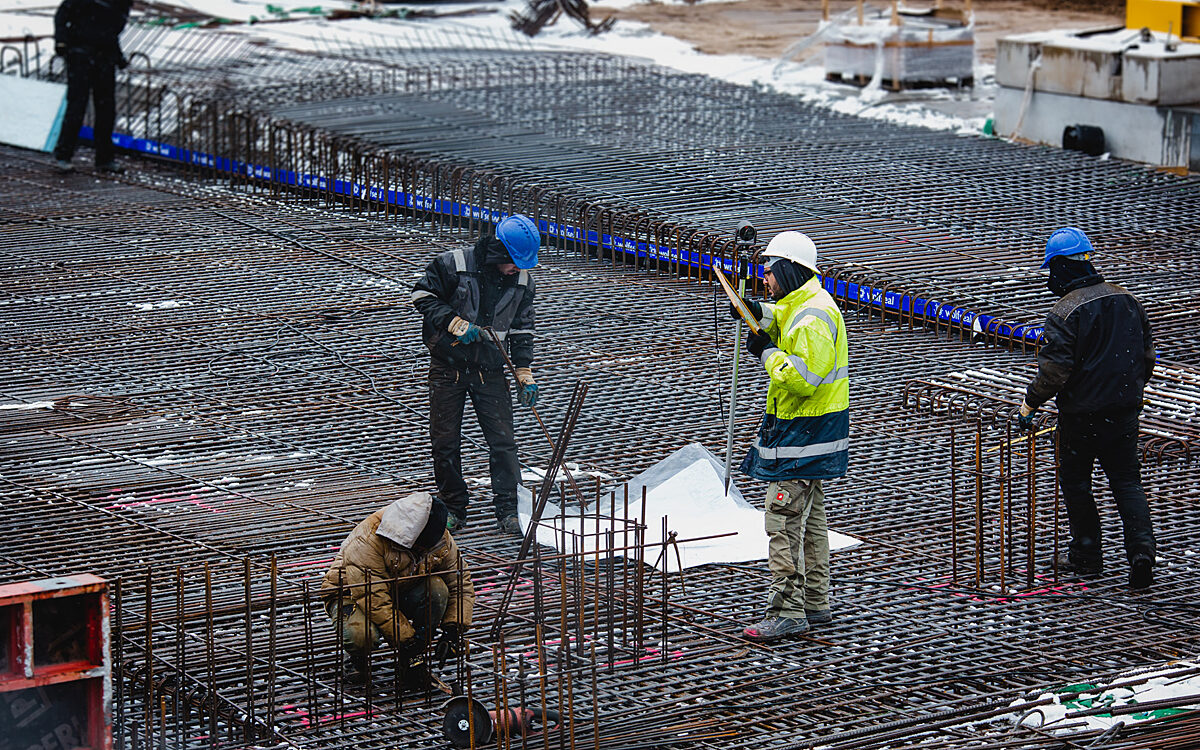 Winter Baustelle Winter Baustelle