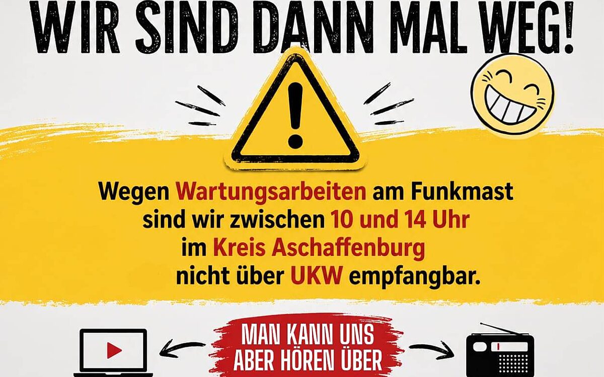 Wir sind dann mal weg