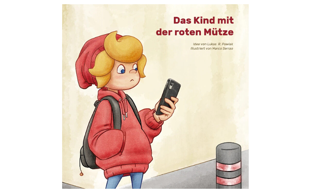Buchcover das kind mit der roten Muetze Titel Buchcover das kind mit der roten Muetze Titel