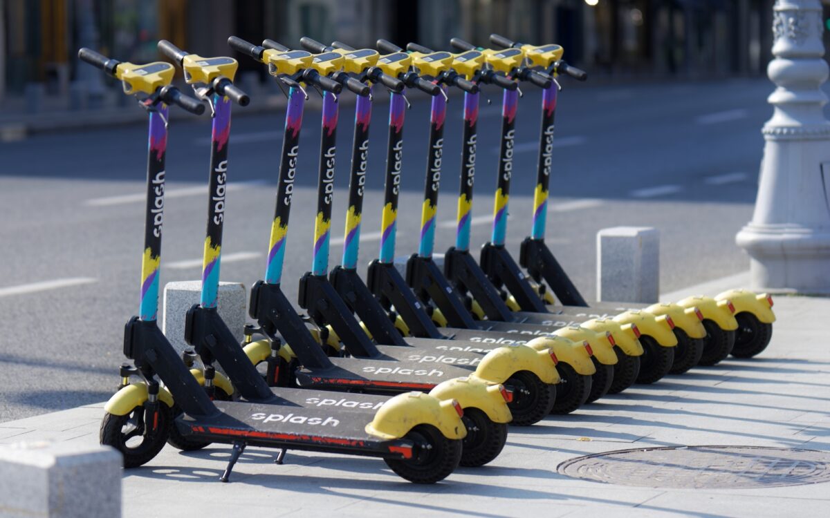 E scooter roller E scooter roller