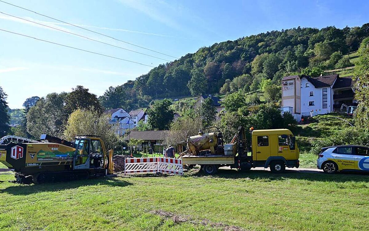 K 041023 Heimbuchenthal Elsavatal Netzausbau Spuelbohrung Foto Boris Plueschke K 041023 Heimbuchenthal Elsavatal Netzausbau Spuelbohrung Foto Boris Plueschke