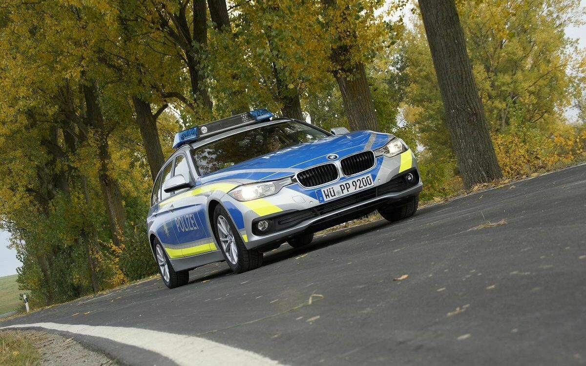 Polizei Polizisten Unfall Polizei Polizisten Unfall