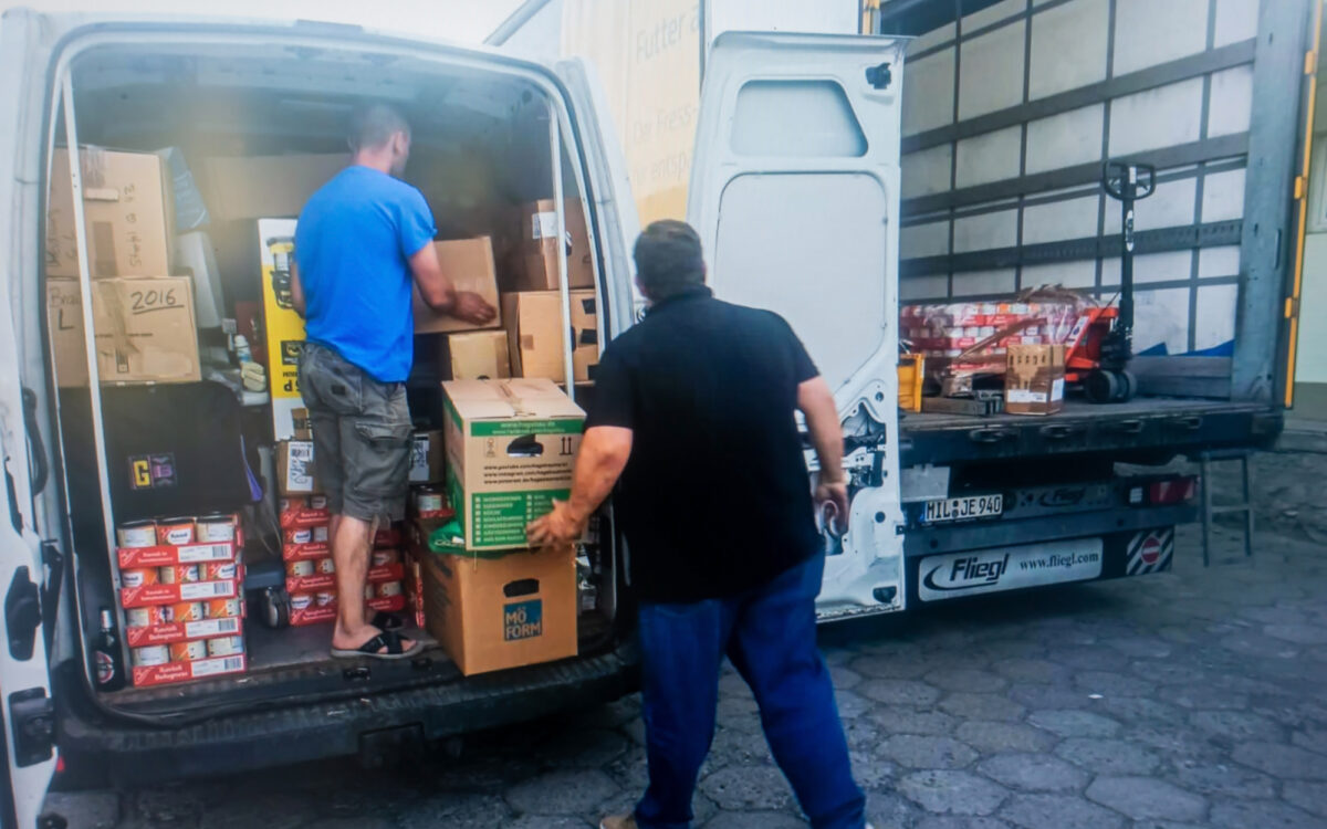 270522 Kreis Miltenberg Hilfstransport 270522 Kreis Miltenberg Hilfstransport