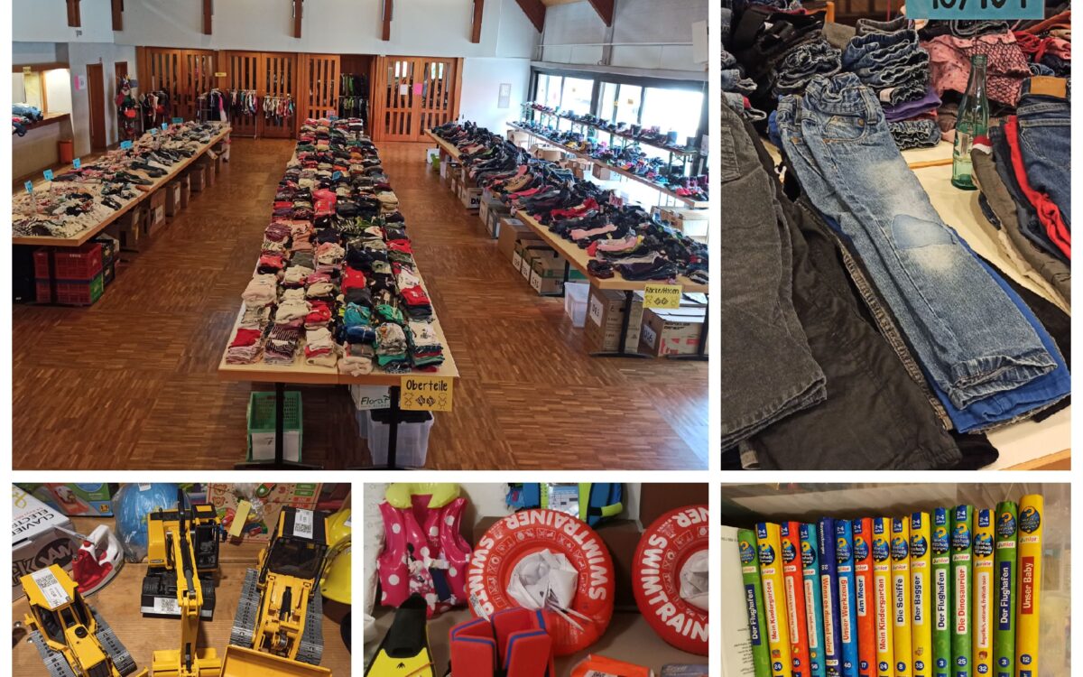 2024 Kleiderbasar Collage mittel