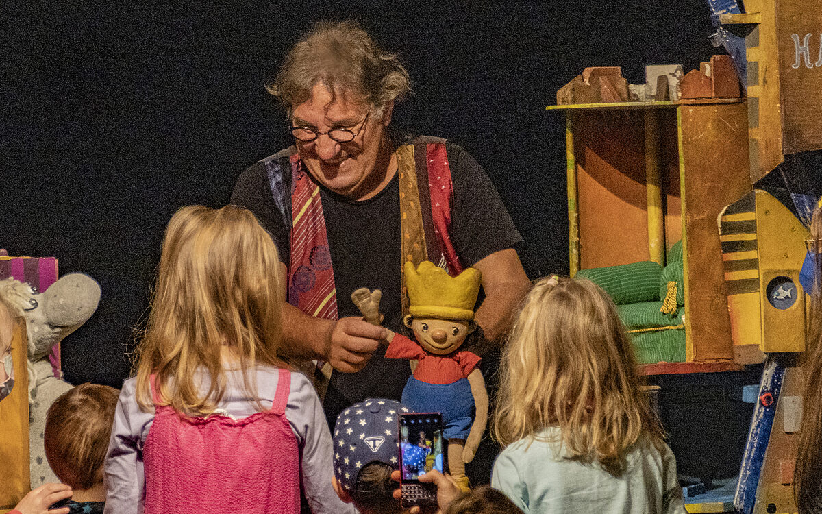 Der kleine Koenig und sein Pferd Grete