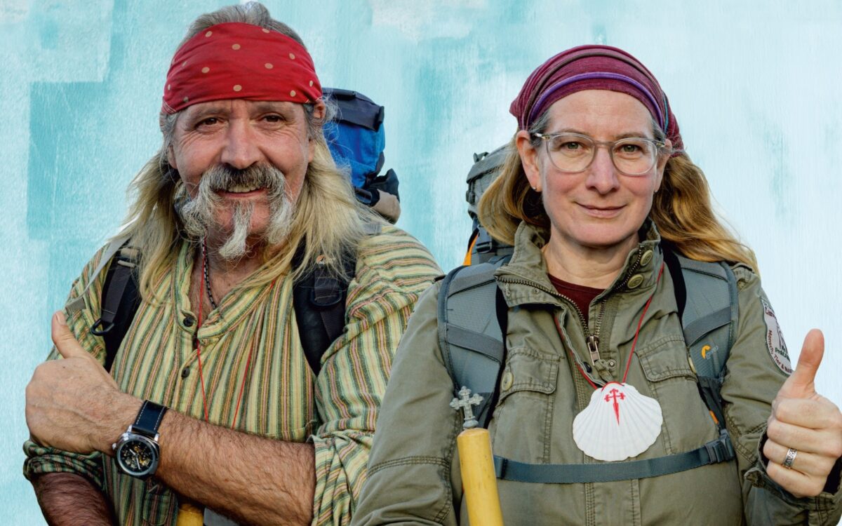 Dr Thomas Draxler und Sabine Frank Wir sind dann mal zurueck