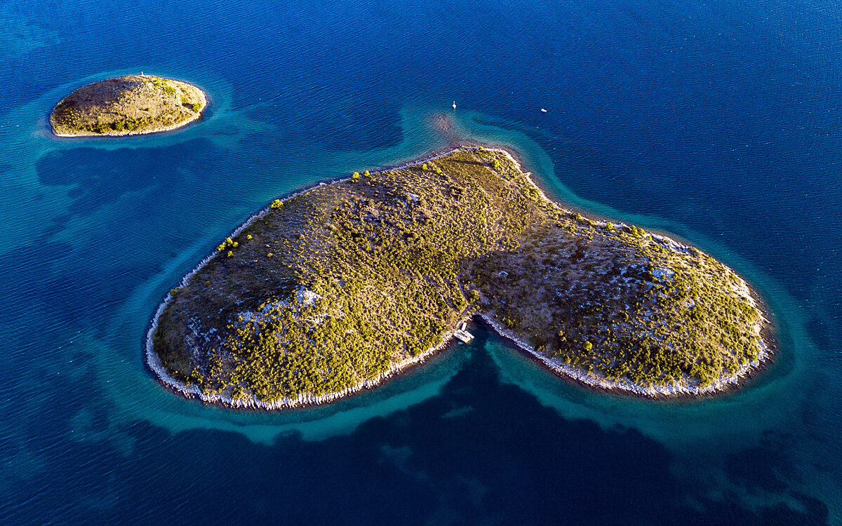 Galesnjak Herzinsel Kroatien